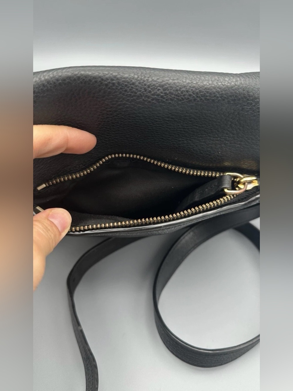 Marc Jacobs Crossbody Bag Black Leather Empire City Mini - Picture 6 of 11